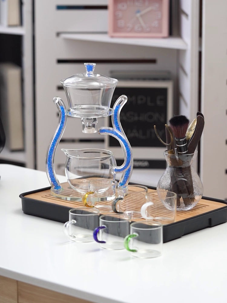 this is an automatic glass teapot