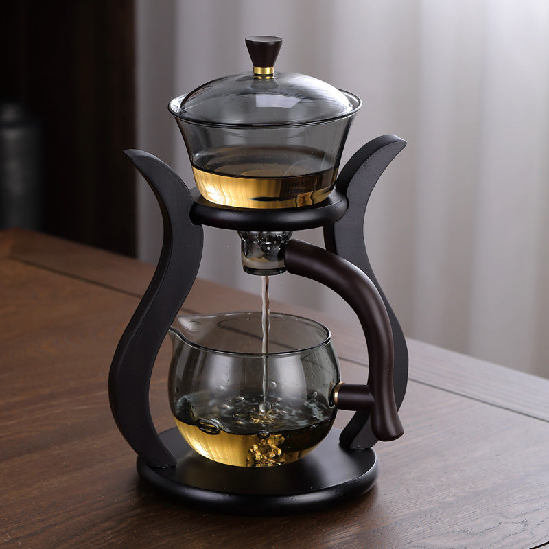 this is an automatic glass teapot