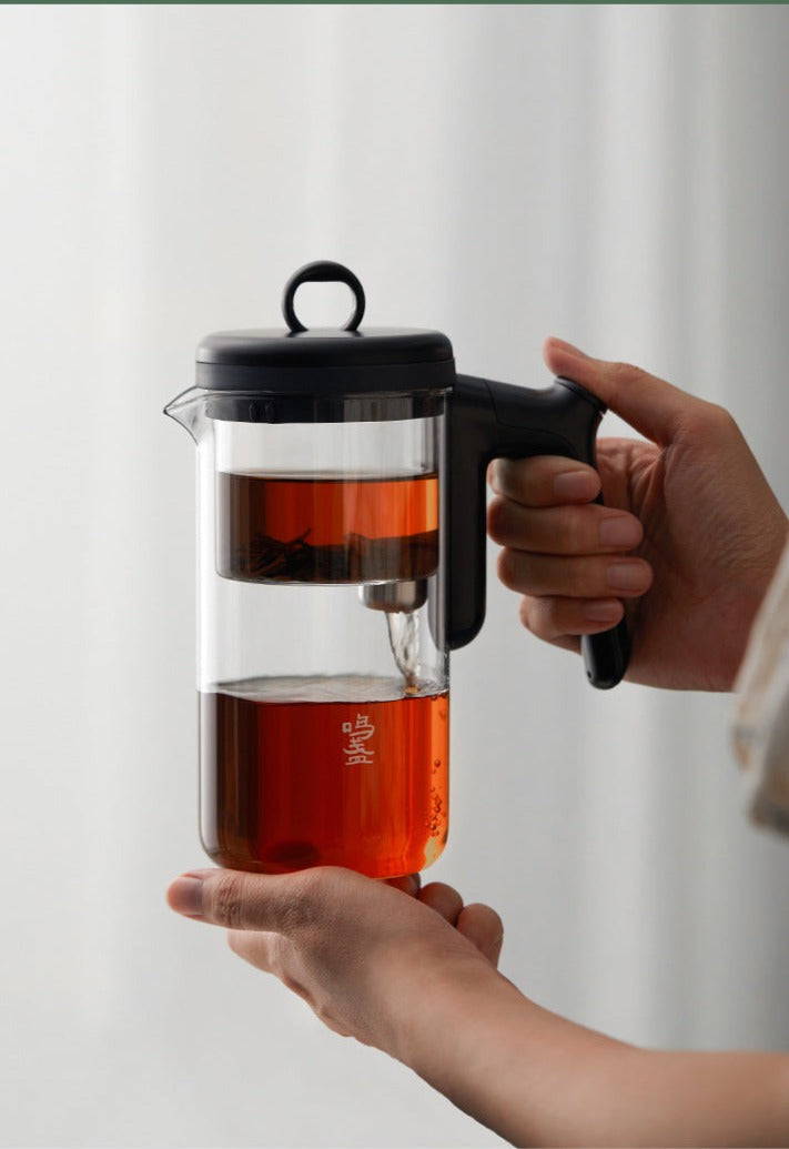 This is high borosilicate glass teapot.this is a automatic teapot