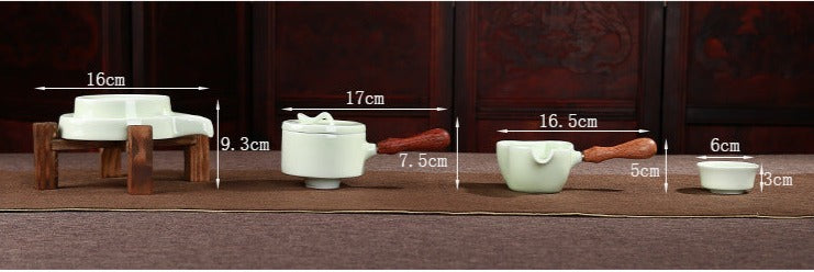 this is an automatic ceramic teapot