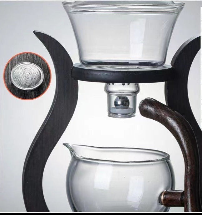 this is an automatic glass teapot