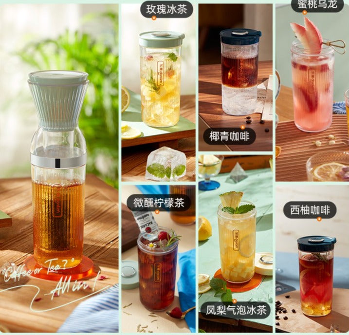 this is an automatic glass teapot.this is an ice drip coffee tea pot