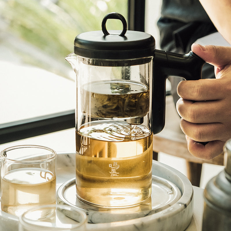 This is high borosilicate glass teapot.this is a automatic teapot