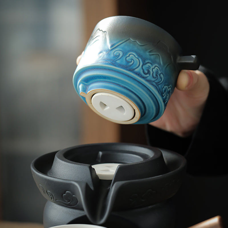 this is an automatic ceramic teapot