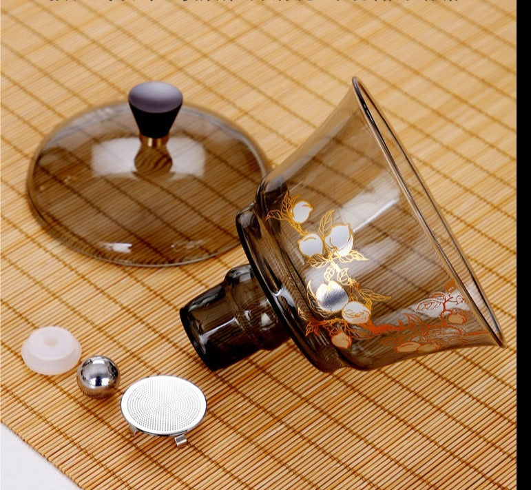 this is an automatic glass teapot