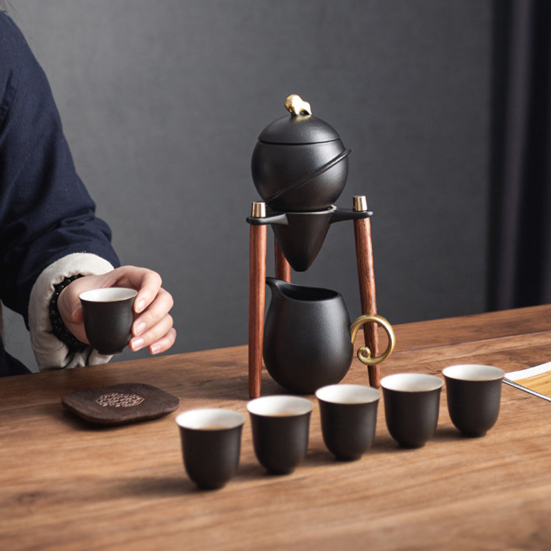 this is an automatic ceramic teapot