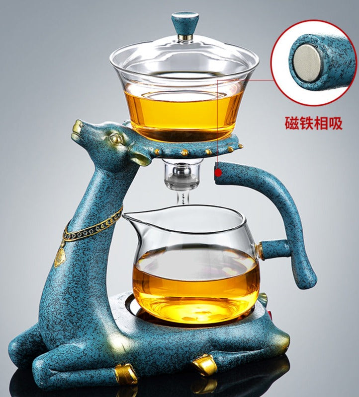 this is an automatic glass teapot