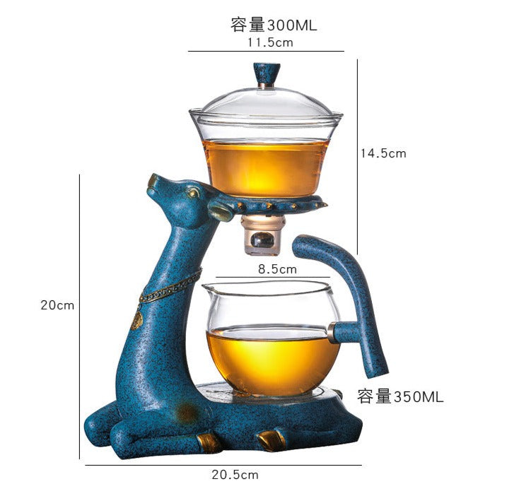 this is an automatic glass teapot