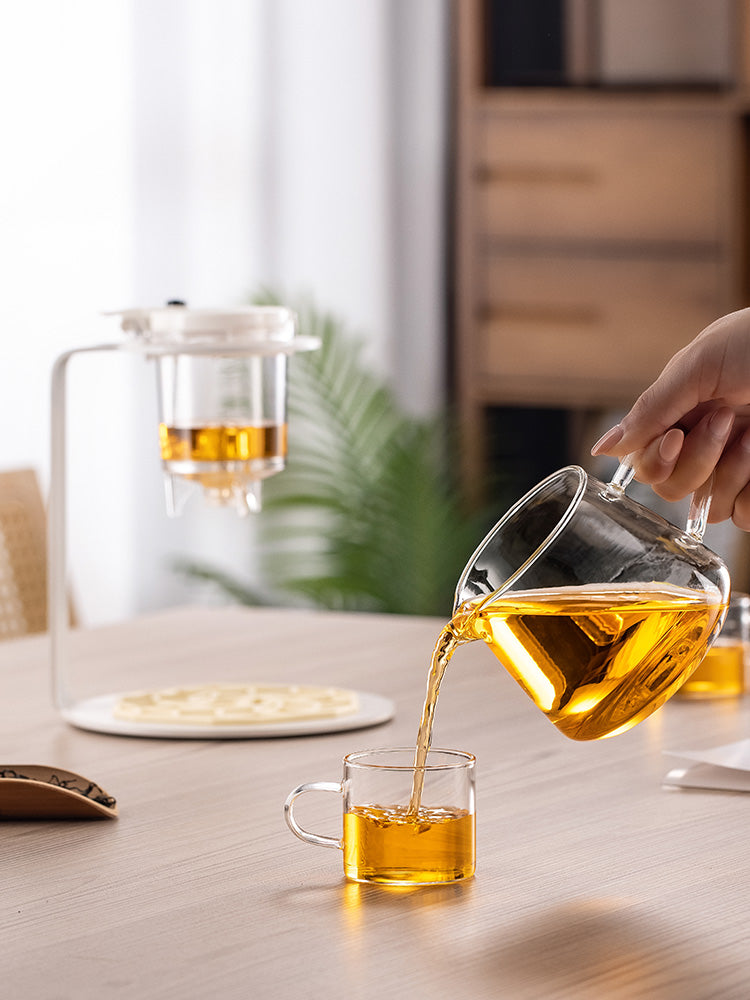 this is an automatic glass teapot
