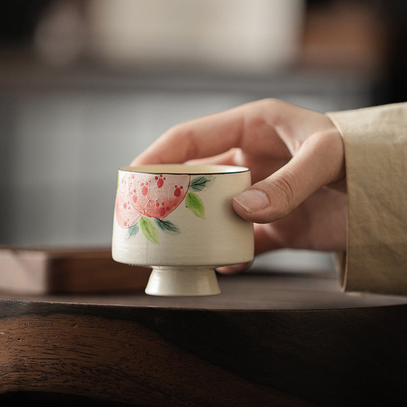 Chinese Original White Gaiwan Handmade Vintage style Japanese Fenyin Teapot Ceramic Kung Fu Tea Ceremony