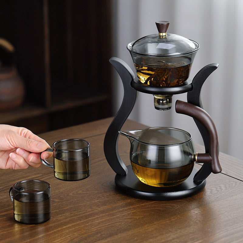this is an automatic glass teapot