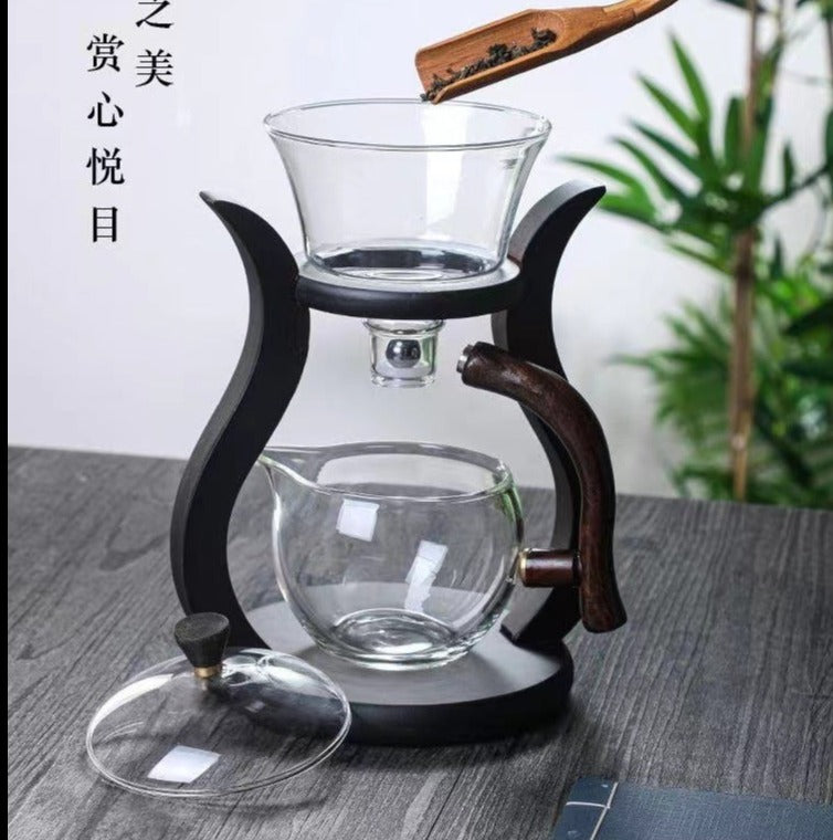this is an automatic glass teapot