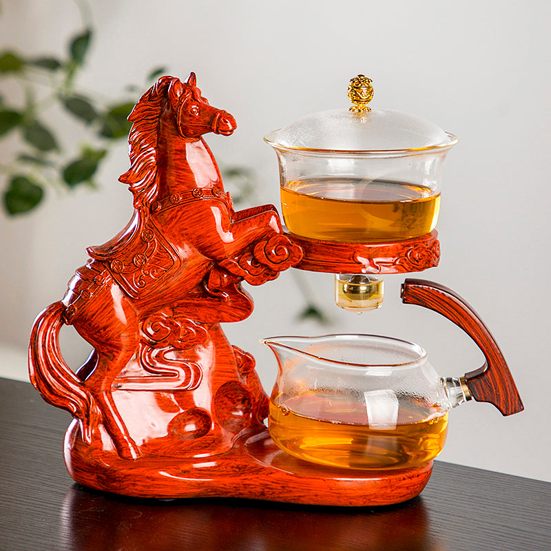 this is an automatic glass teapot