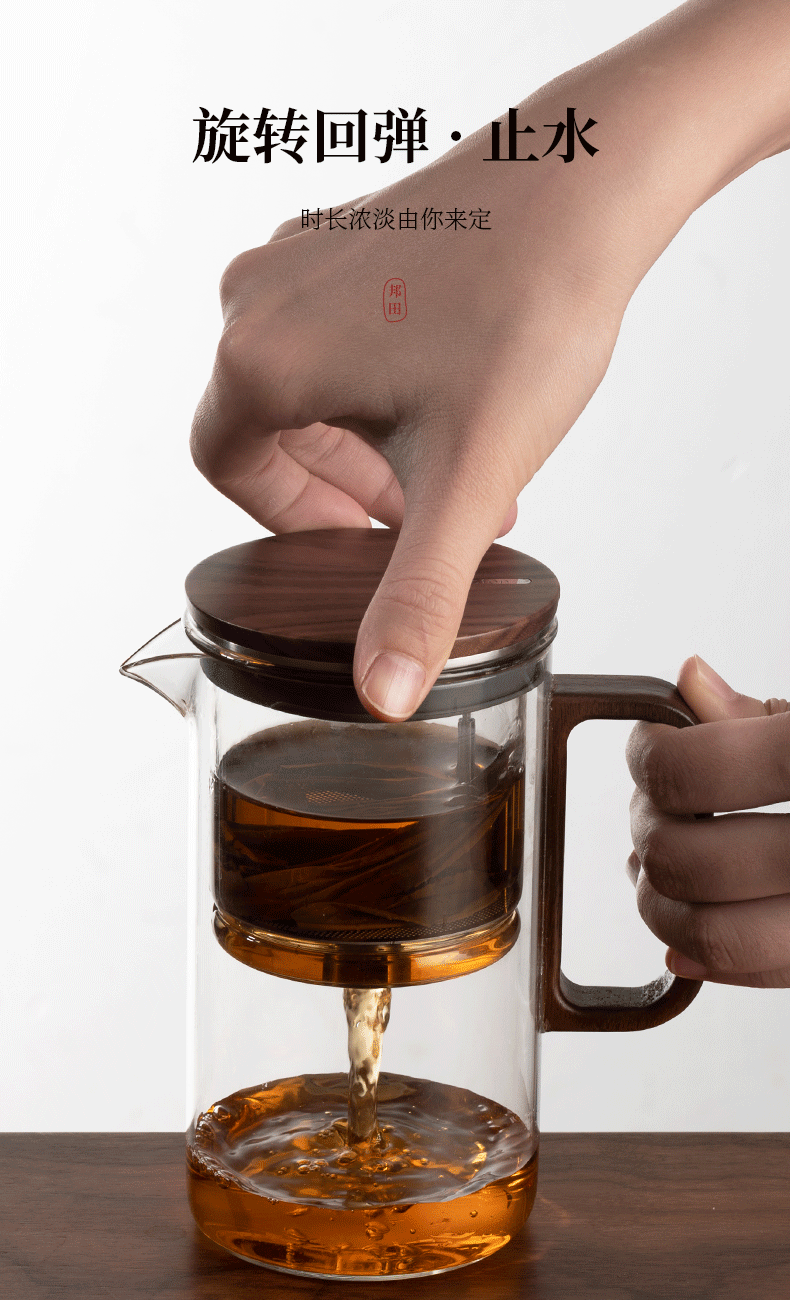 this is an automatic glass teapot