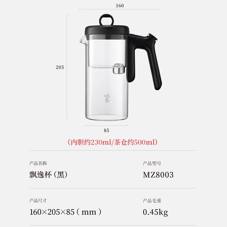 This is high borosilicate glass teapot.this is a automatic teapot