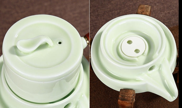 this is an automatic ceramic teapot