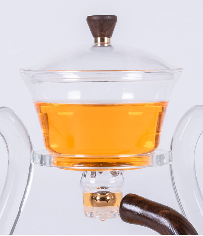 this is an automatic glass teapot