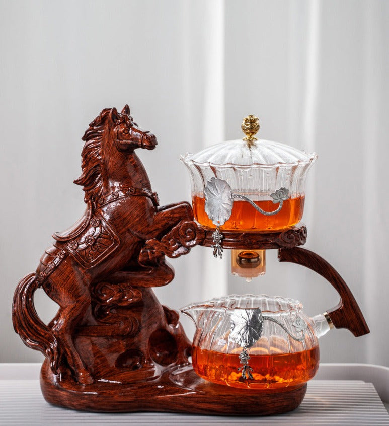 this is an automatic glass teapot