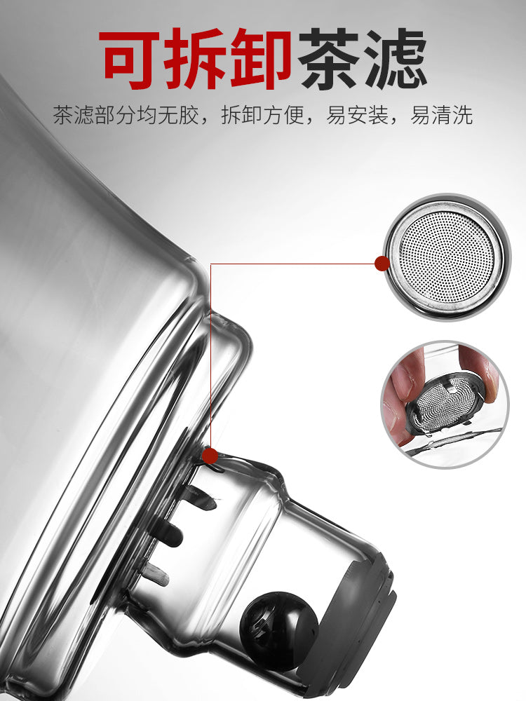 this is an automatic glass teapot