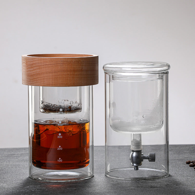 this is an automatic glass teapot.this is an ice drip coffee tea pot