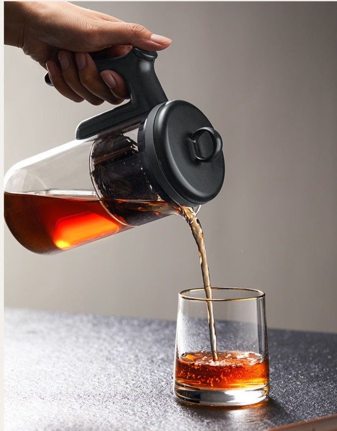This is high borosilicate glass teapot.this is a automatic teapot