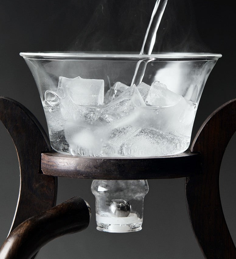 this is an automatic glass teapot