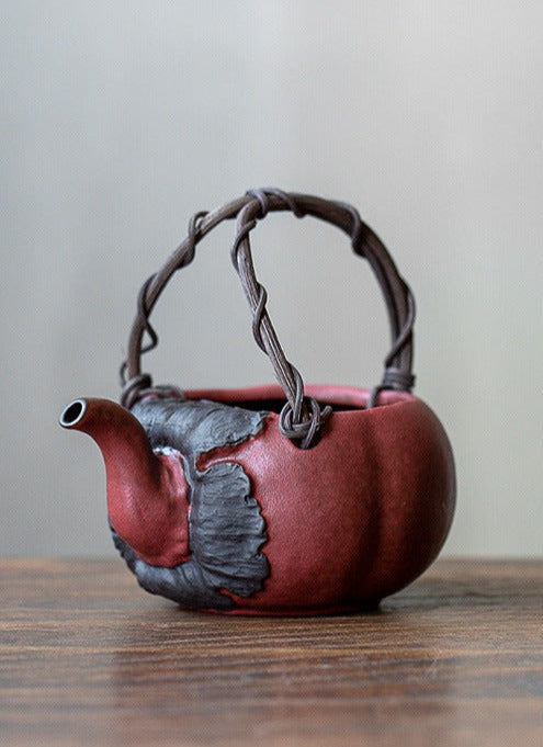 Chinese Crude Pottery Teapot Fair Cup Unique Original Design Teaware Vintage Style Teapot Chinese Master Porcelain Ceramic