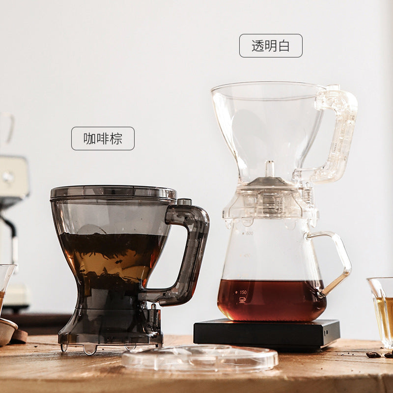 this is an automatic glass teapot