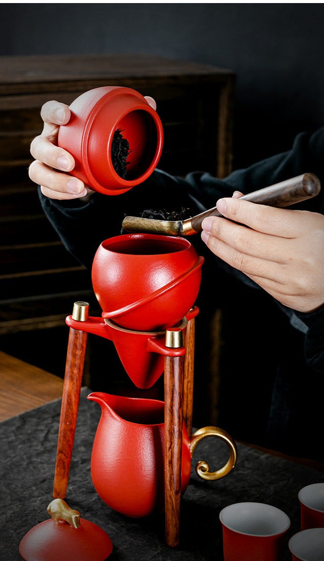 this is an automatic ceramic teapot