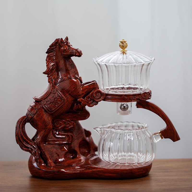 this is an automatic glass teapot