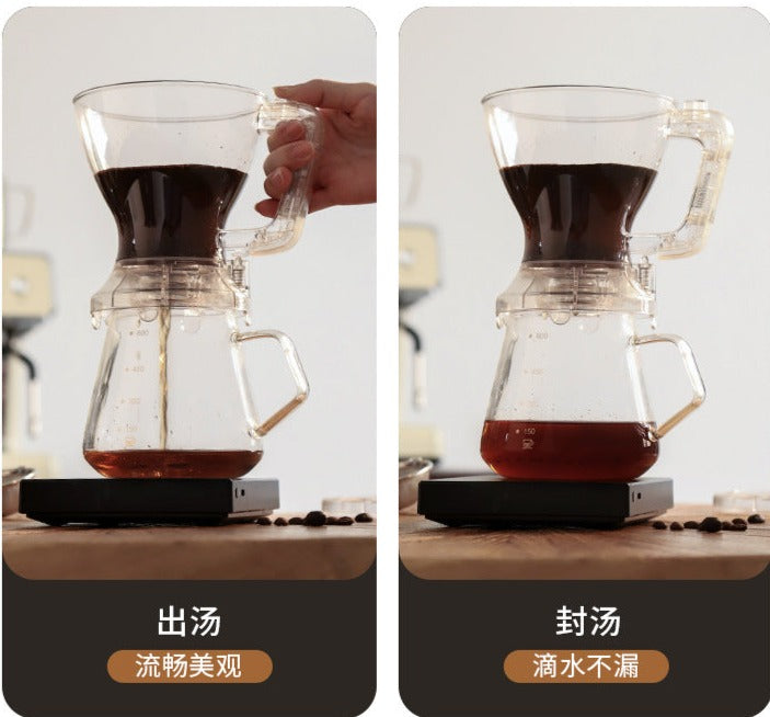 this is an automatic glass teapot
