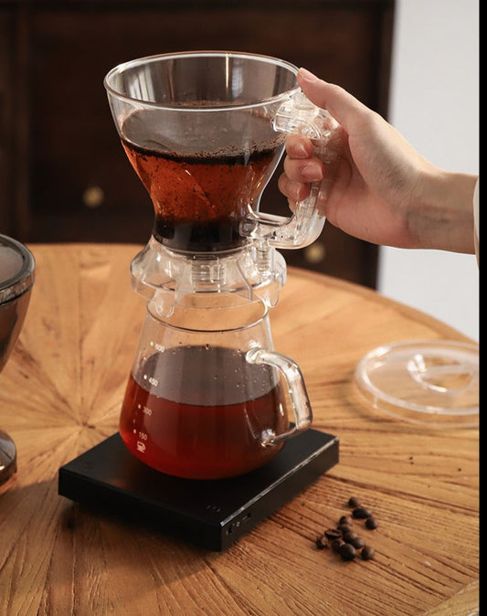 this is an automatic glass teapot