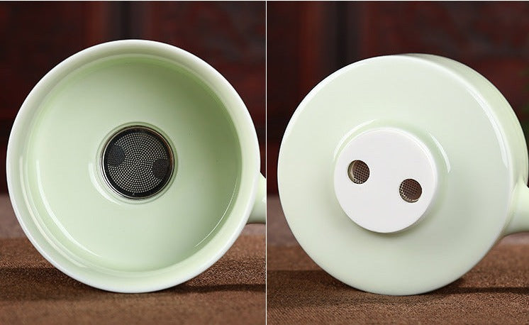 this is an automatic ceramic teapot