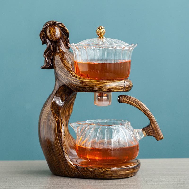 this is an automatic glass teapot
