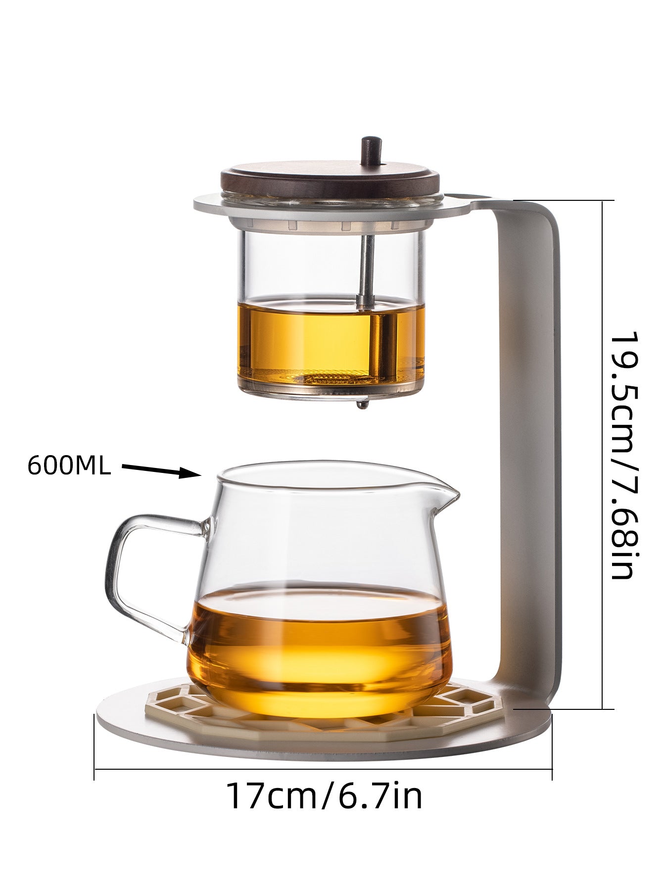 this is an automatic glass teapot