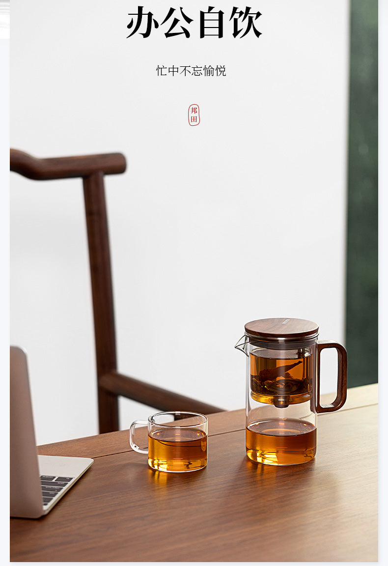 this is an automatic glass teapot