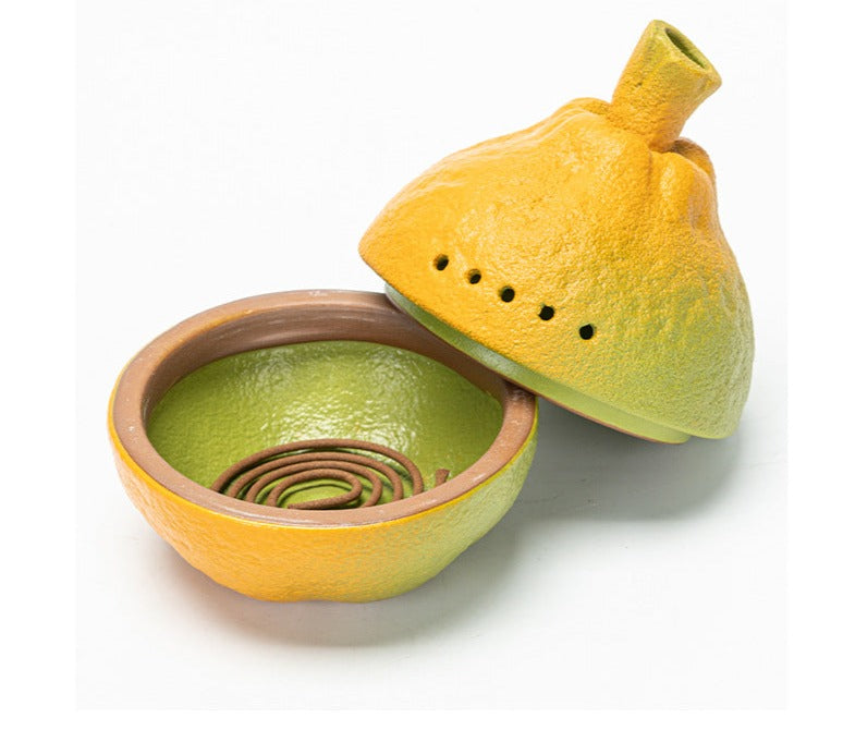 this is an automatic ceramic teapot.this is orange shape teapot