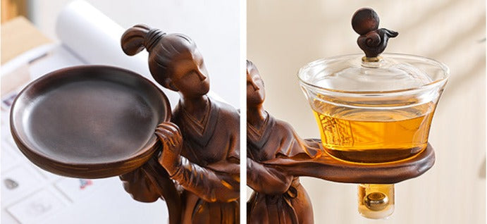 this is an automatic glass teapot