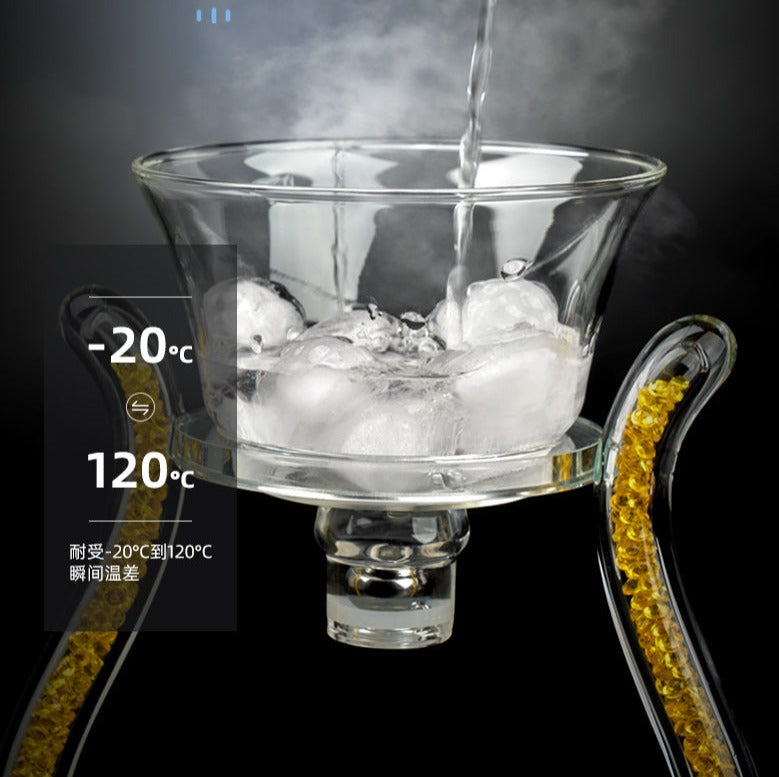 this is an automatic glass teapot