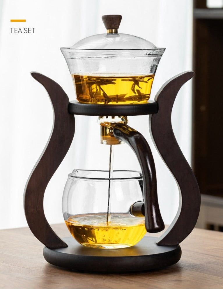 this is an automatic glass teapot