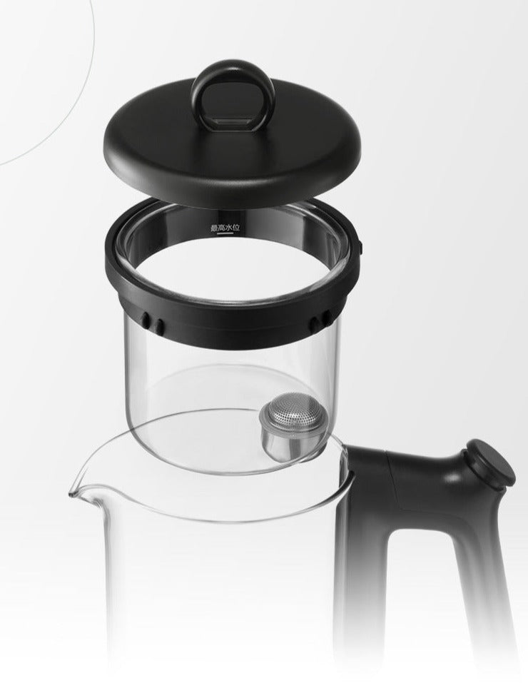 This is high borosilicate glass teapot.this is a automatic teapot
