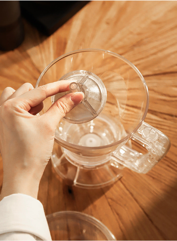 this is an automatic glass teapot