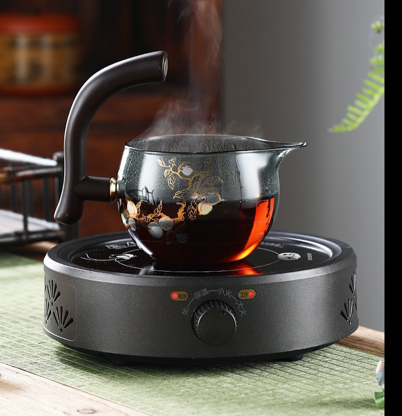 this is an automatic glass teapot