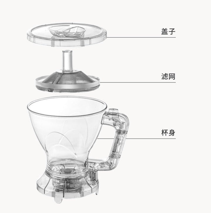 this is an automatic glass teapot