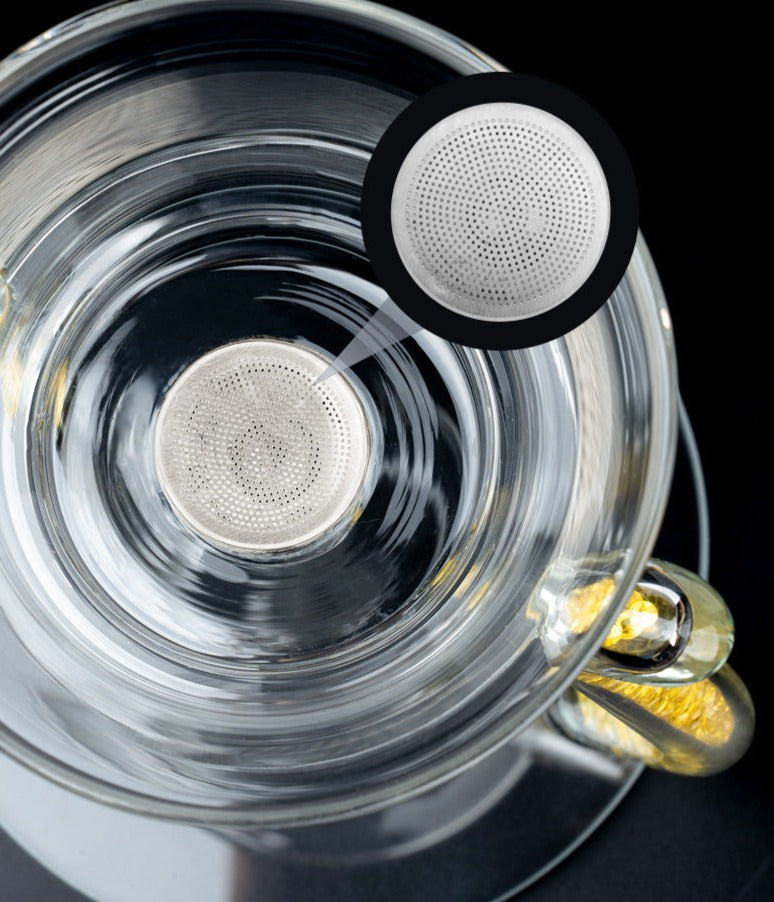 this is an automatic glass teapot