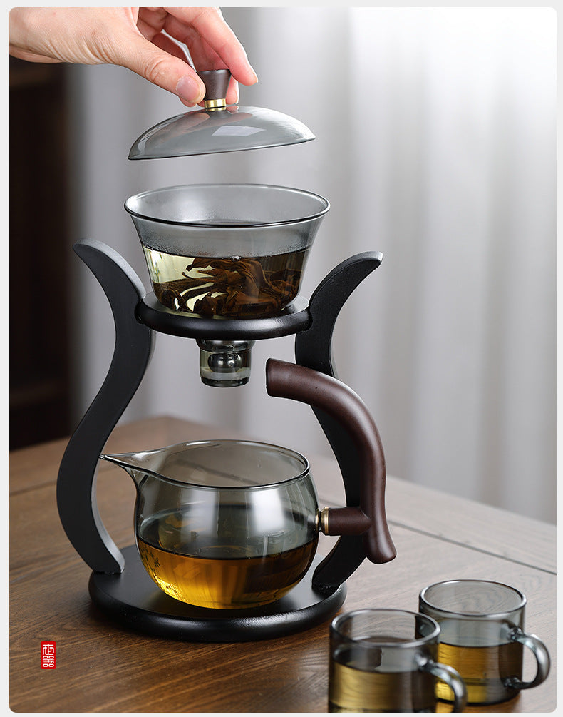 this is an automatic glass teapot