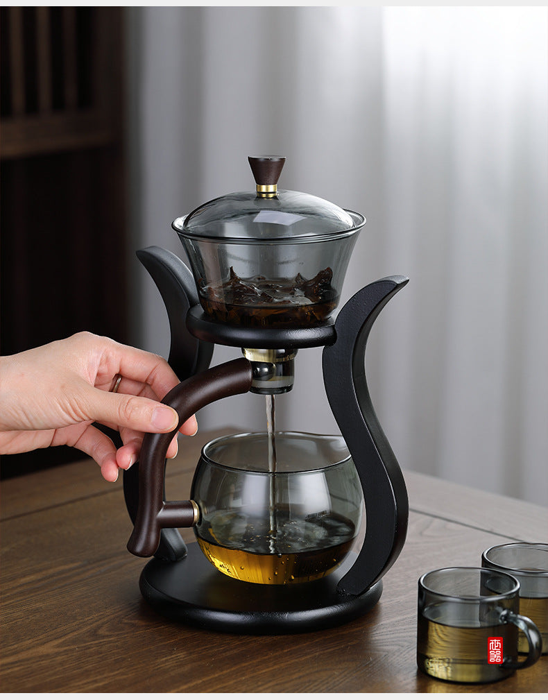 this is an automatic glass teapot