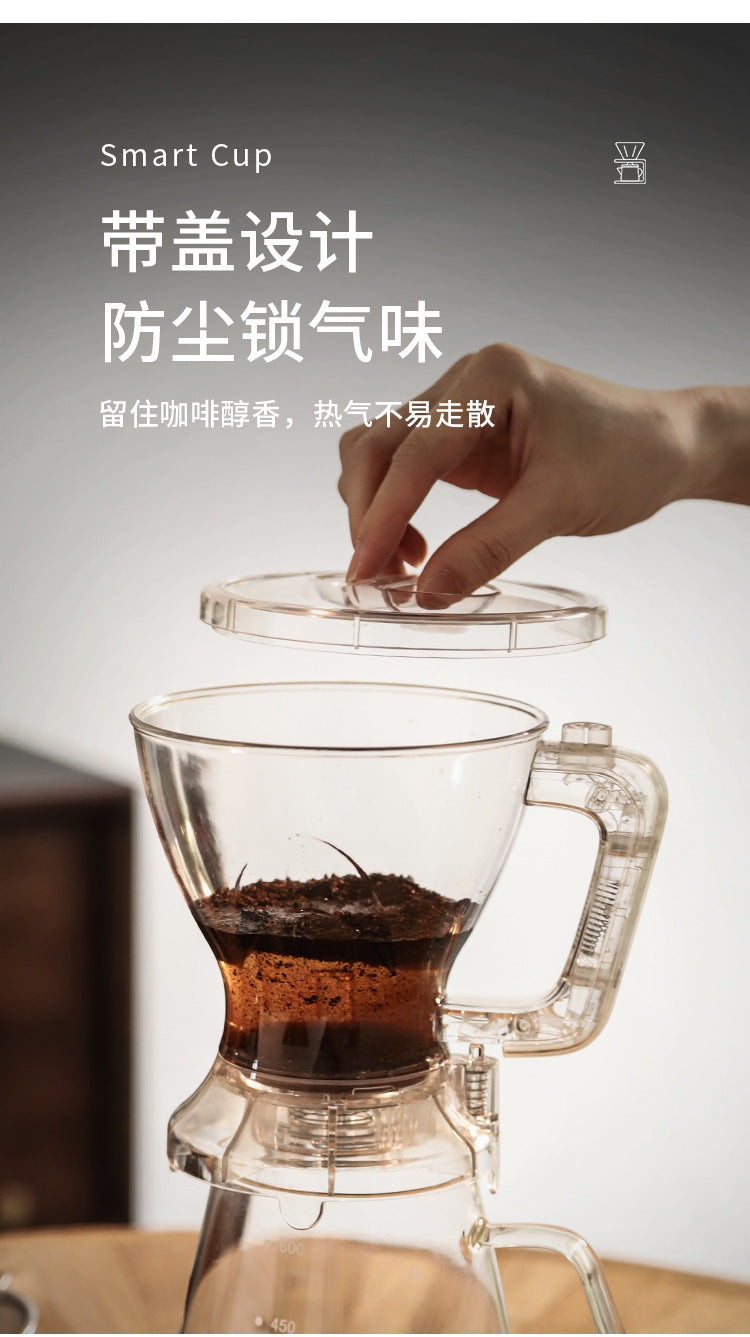this is an automatic glass teapot