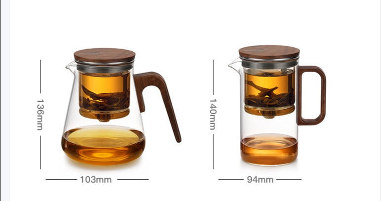 this is an automatic glass teapot