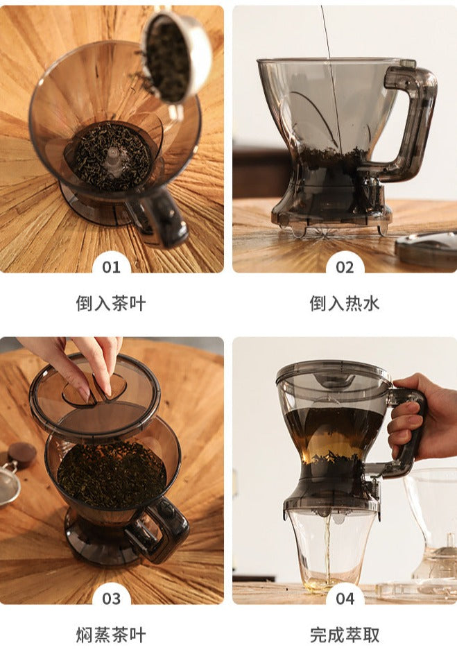 this is an automatic glass teapot